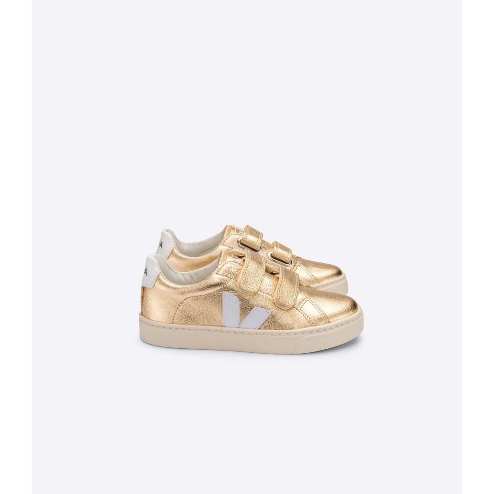 Veja ESPLAR CHROMEFREE Schoenen Kinderen Goud | BE 725HAP